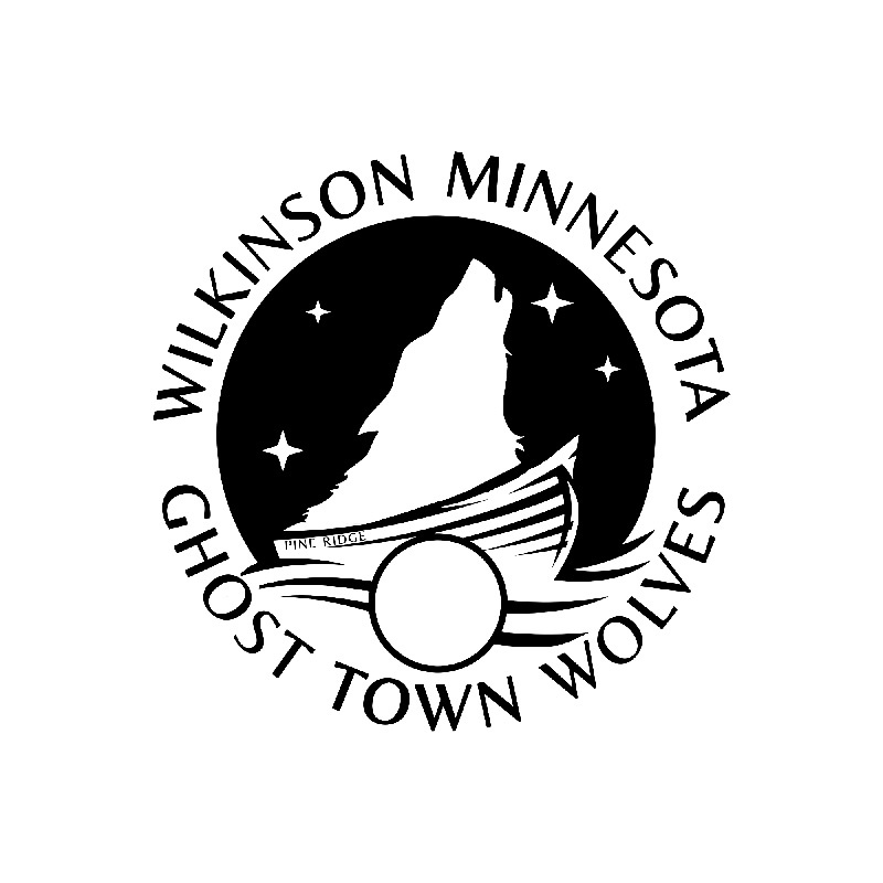 Ghost Town Wolves logo for L. L. Christenson series