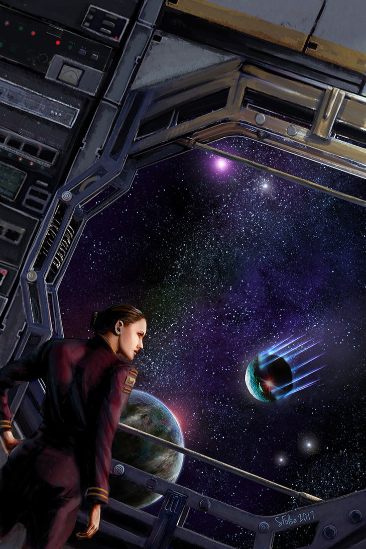 Artwork for Karl K. Gallagher&#39;s Torchship Captain